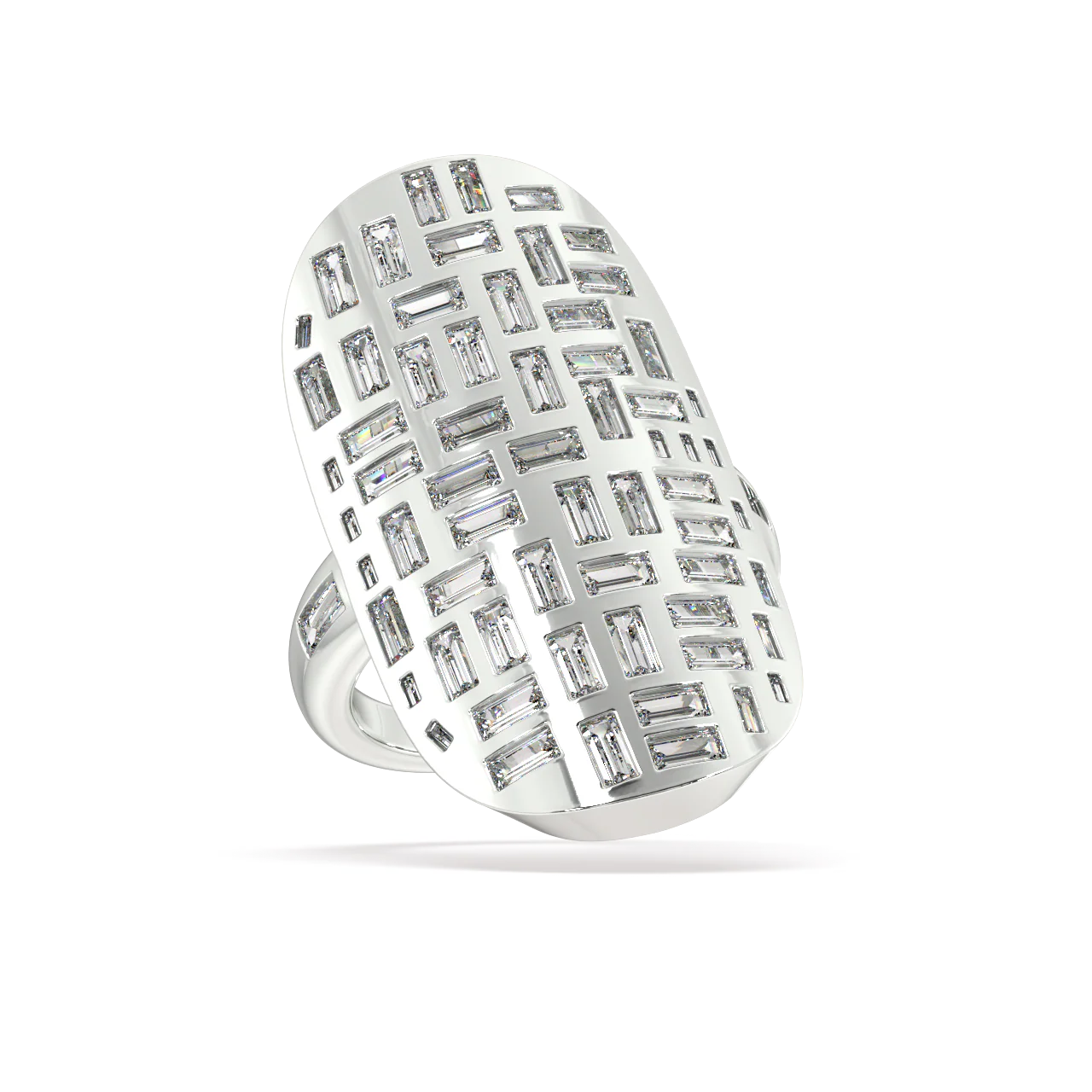 W-47 Bagutte Diamond Ring - Image 10