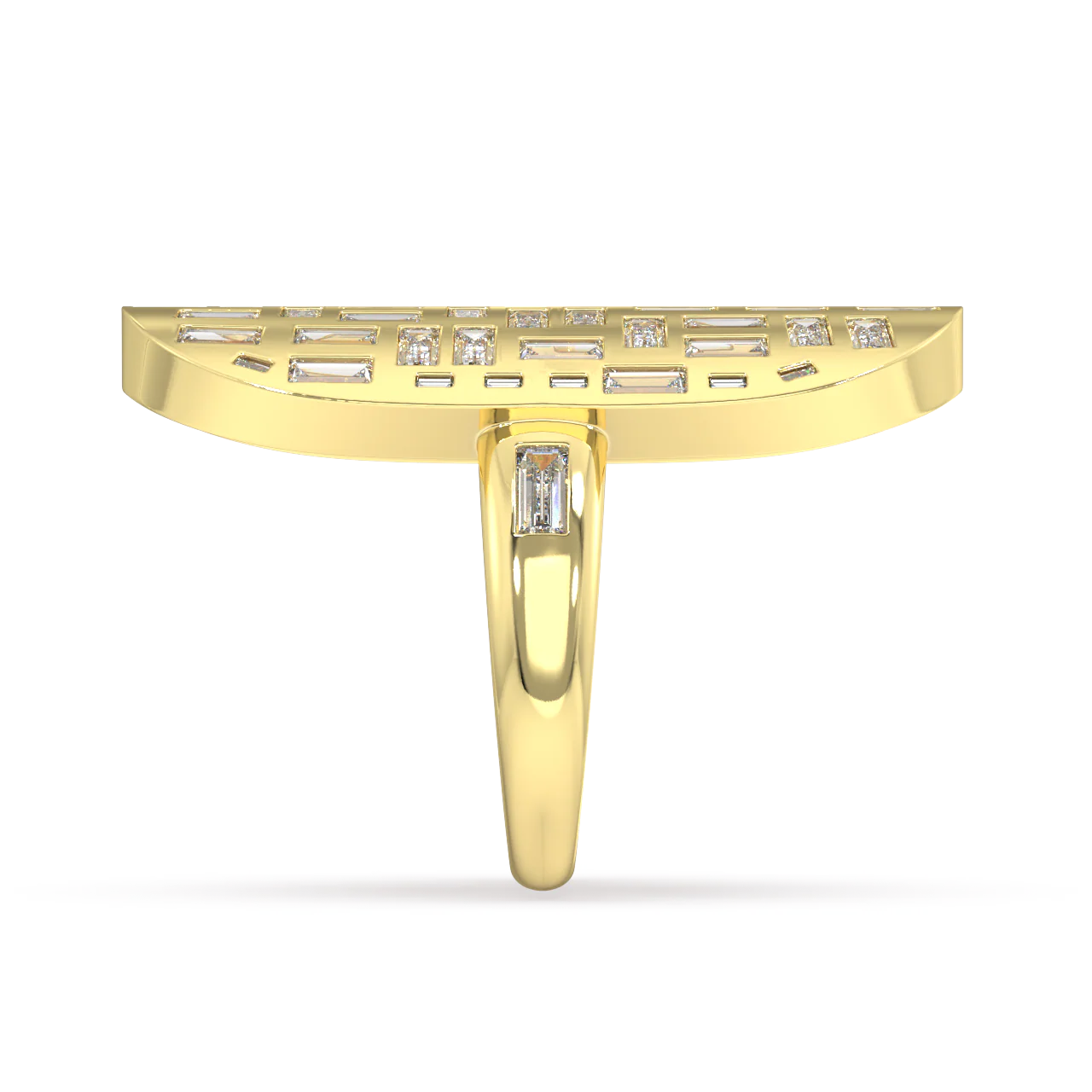 W-47 Bagutte Diamond Ring - Image 3