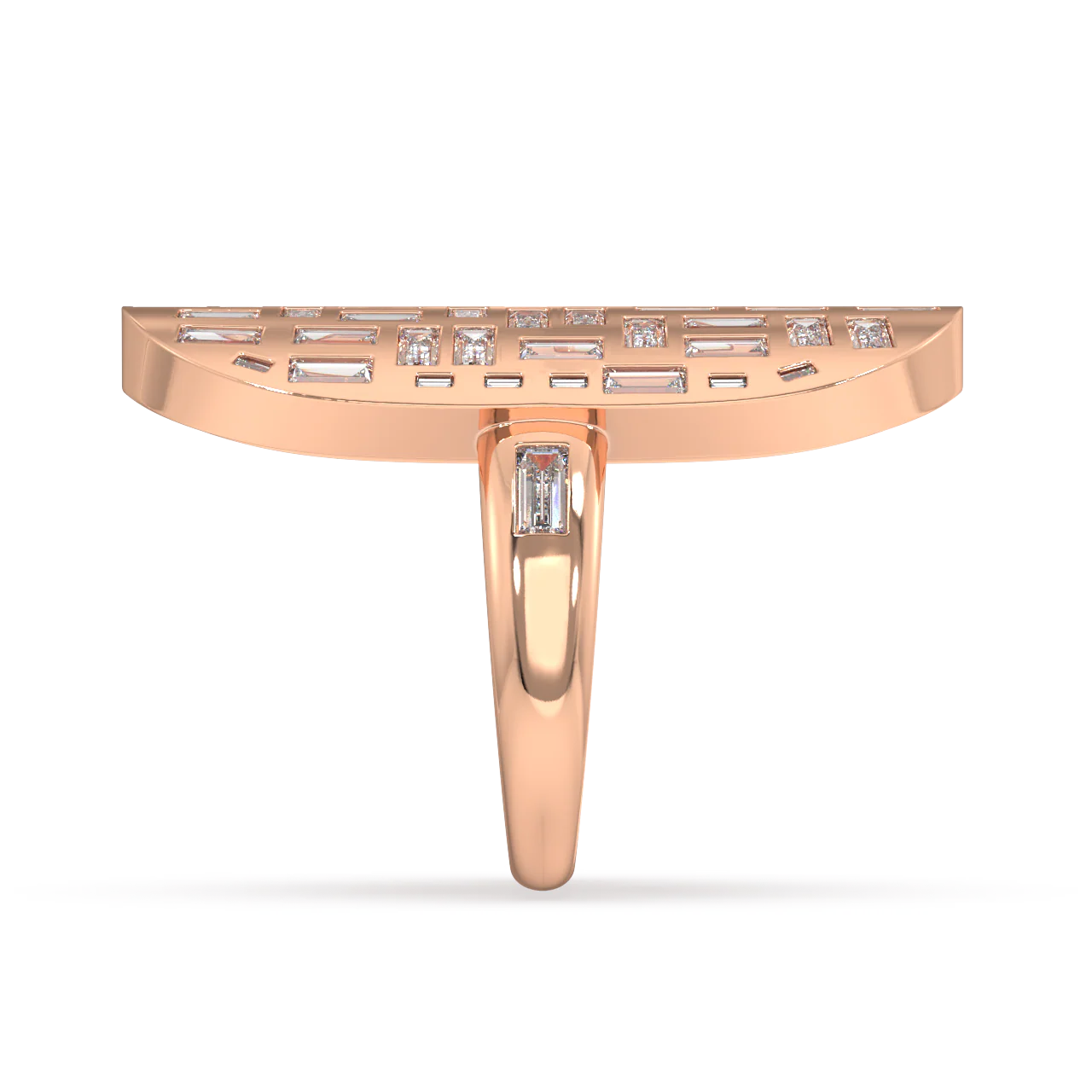 W-47 Bagutte Diamond Ring - Image 7