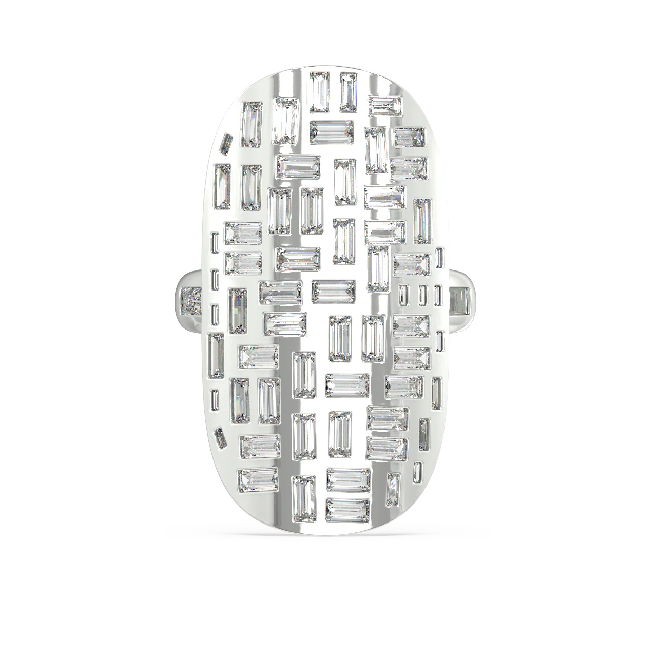 W-47 Bagutte Diamond Ring - Image 9