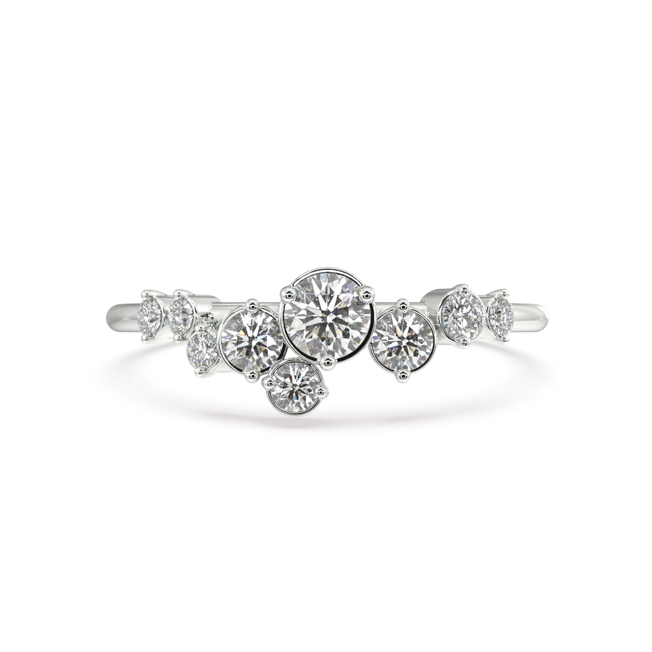 Wren Round Diamond Ring - Image 11
