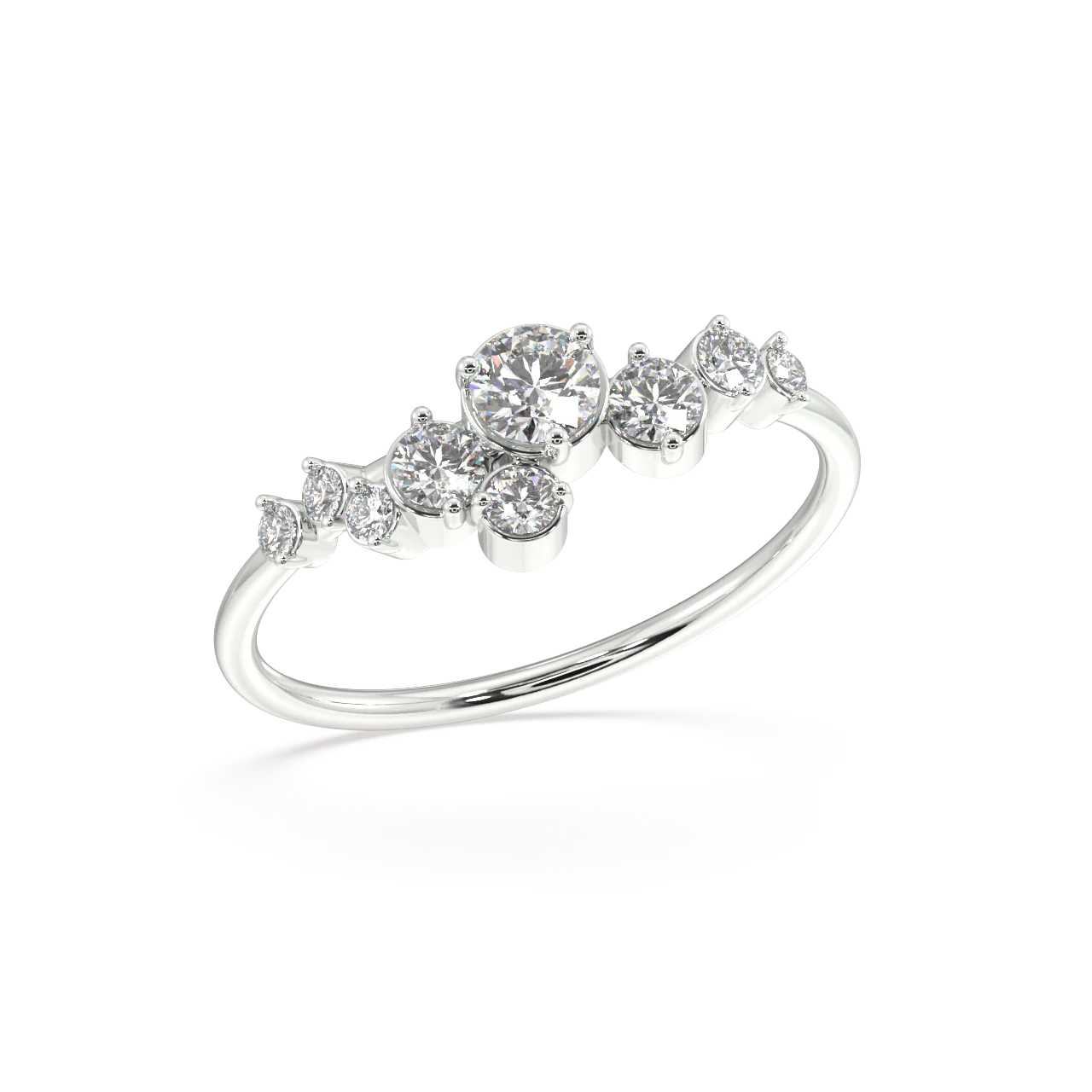 Wren Round Diamond Ring - Image 12