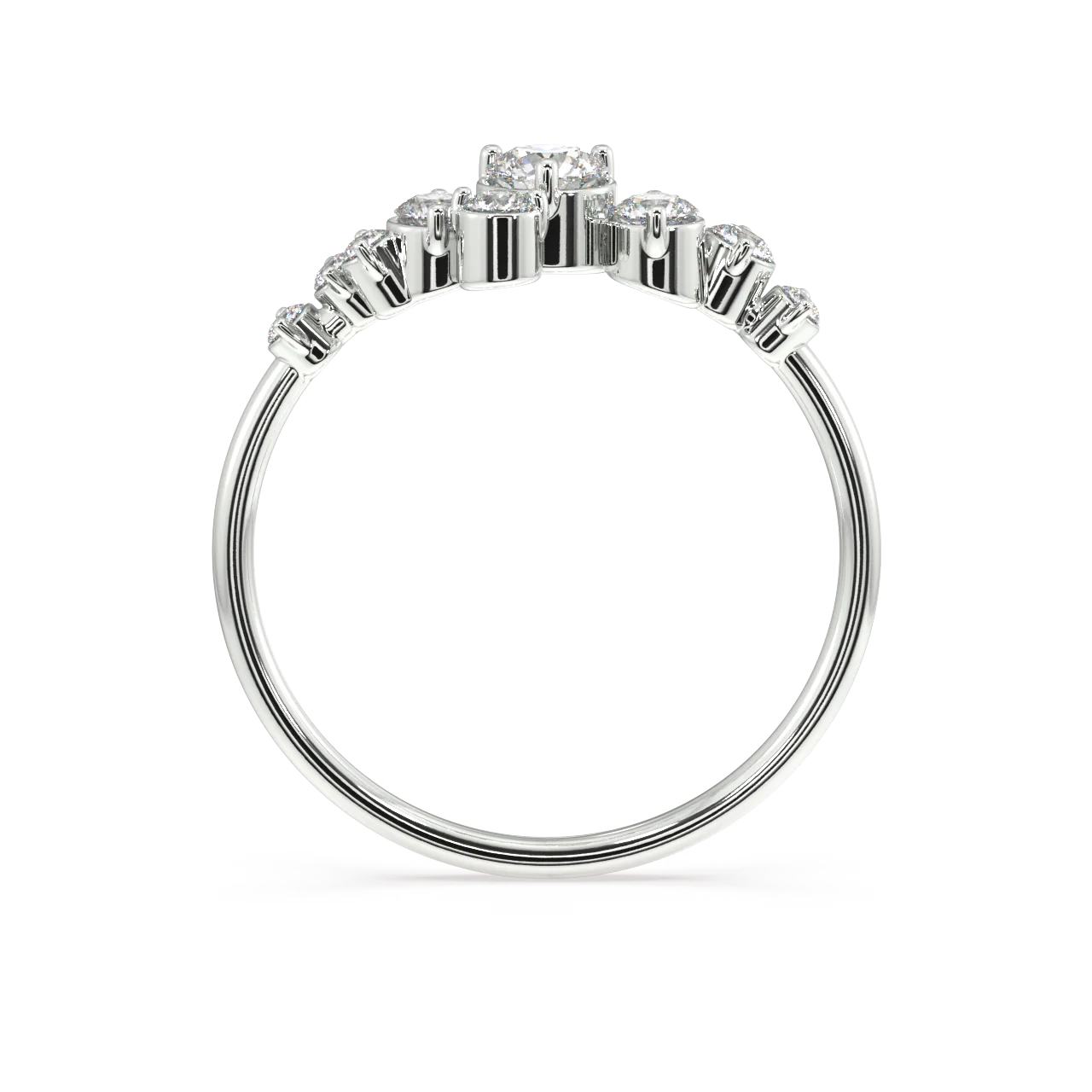 Wren Round Diamond Ring - Image 13