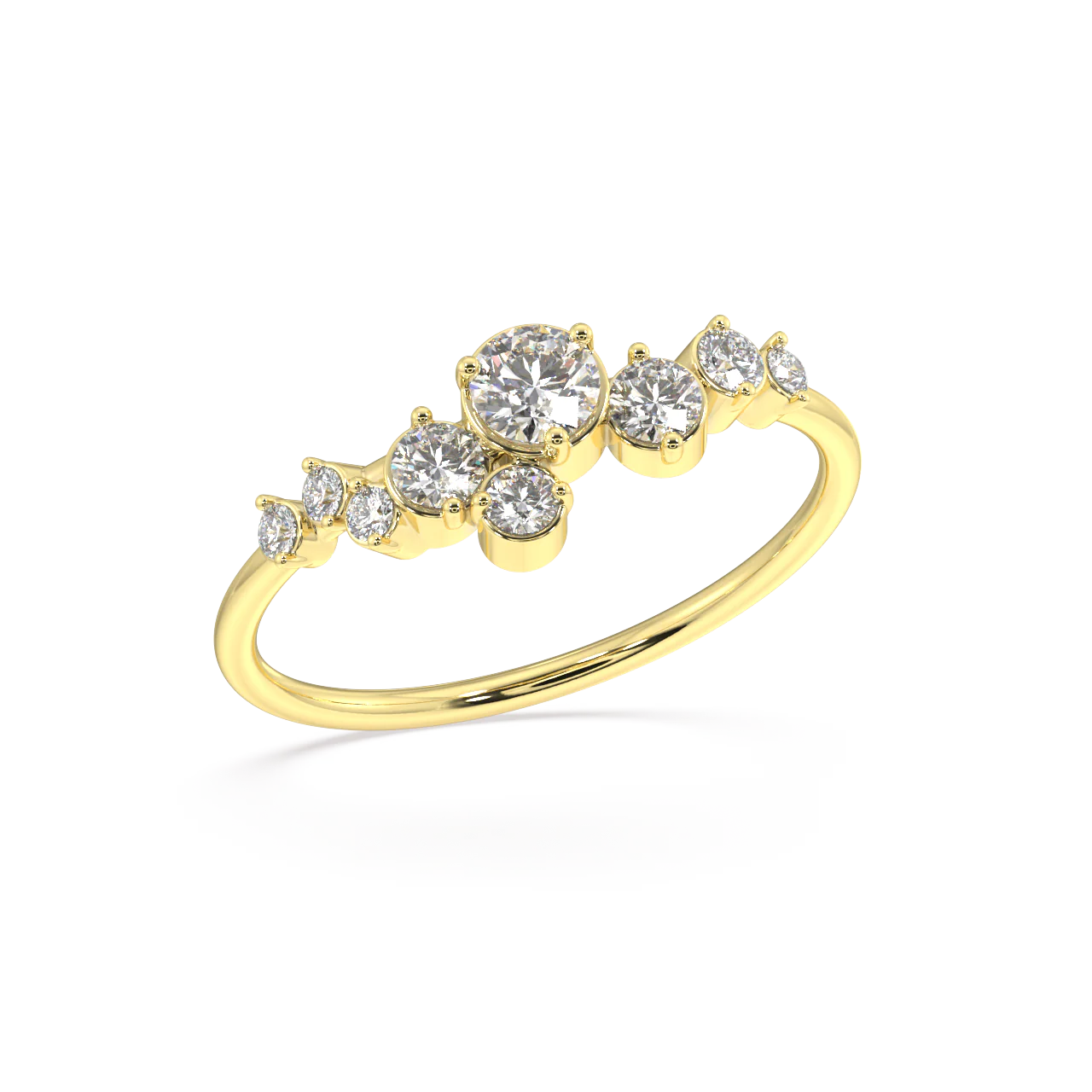 Wren Round Diamond Ring - Image 2