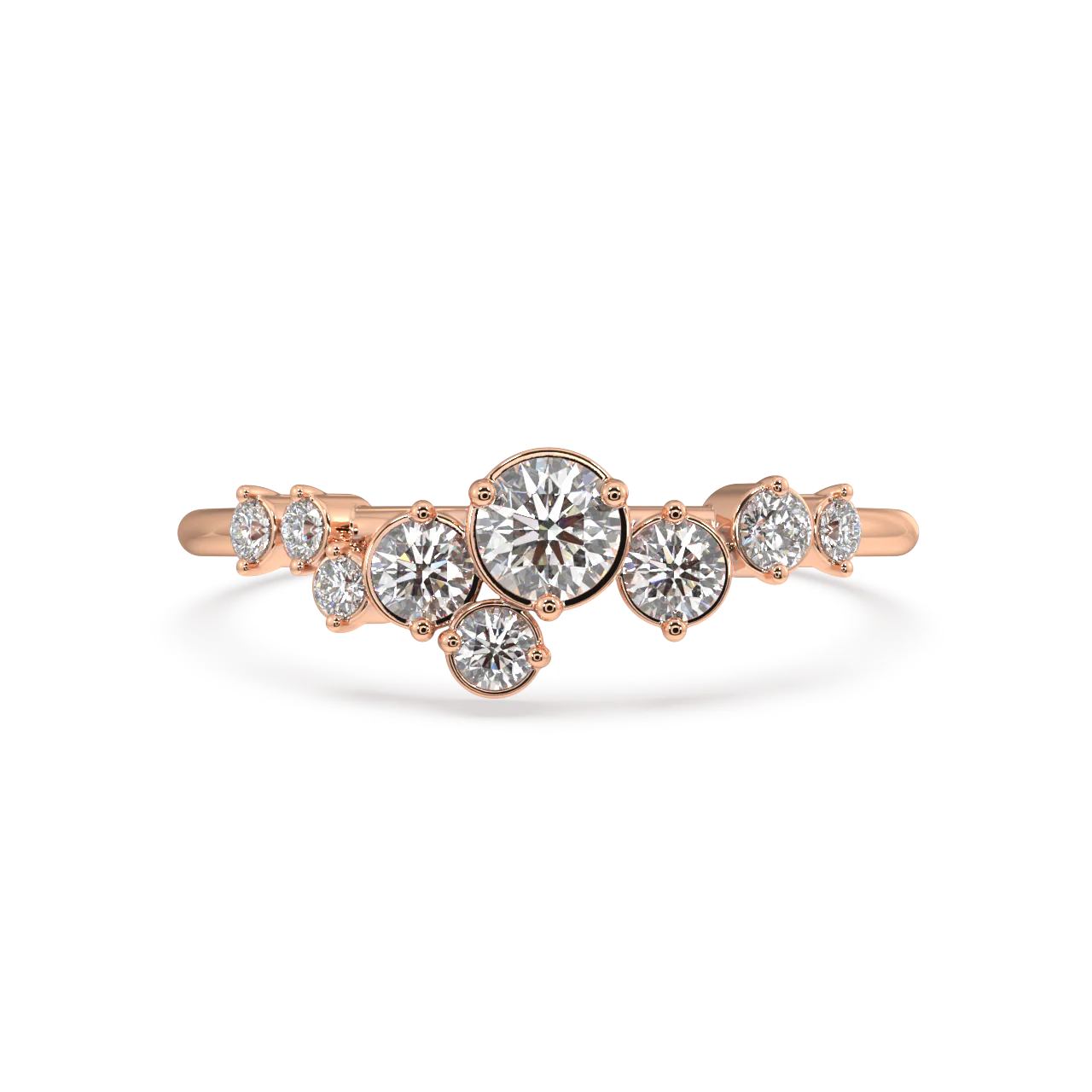 Wren Round Diamond Ring - Image 6