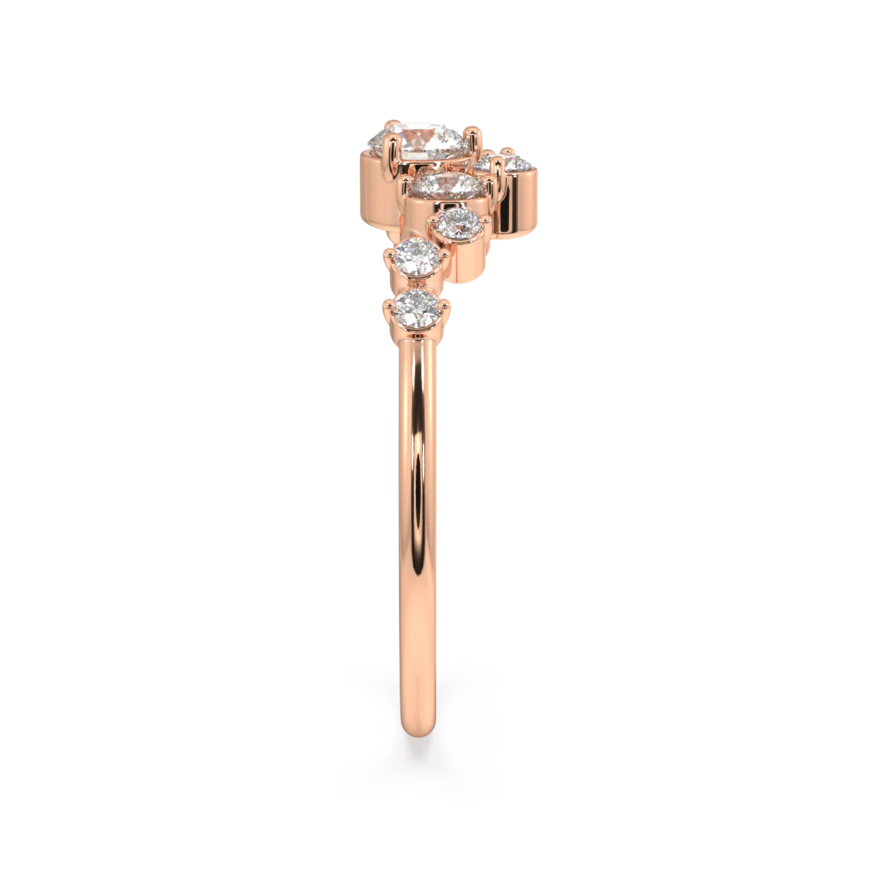 Wren Round Diamond Ring - Image 9