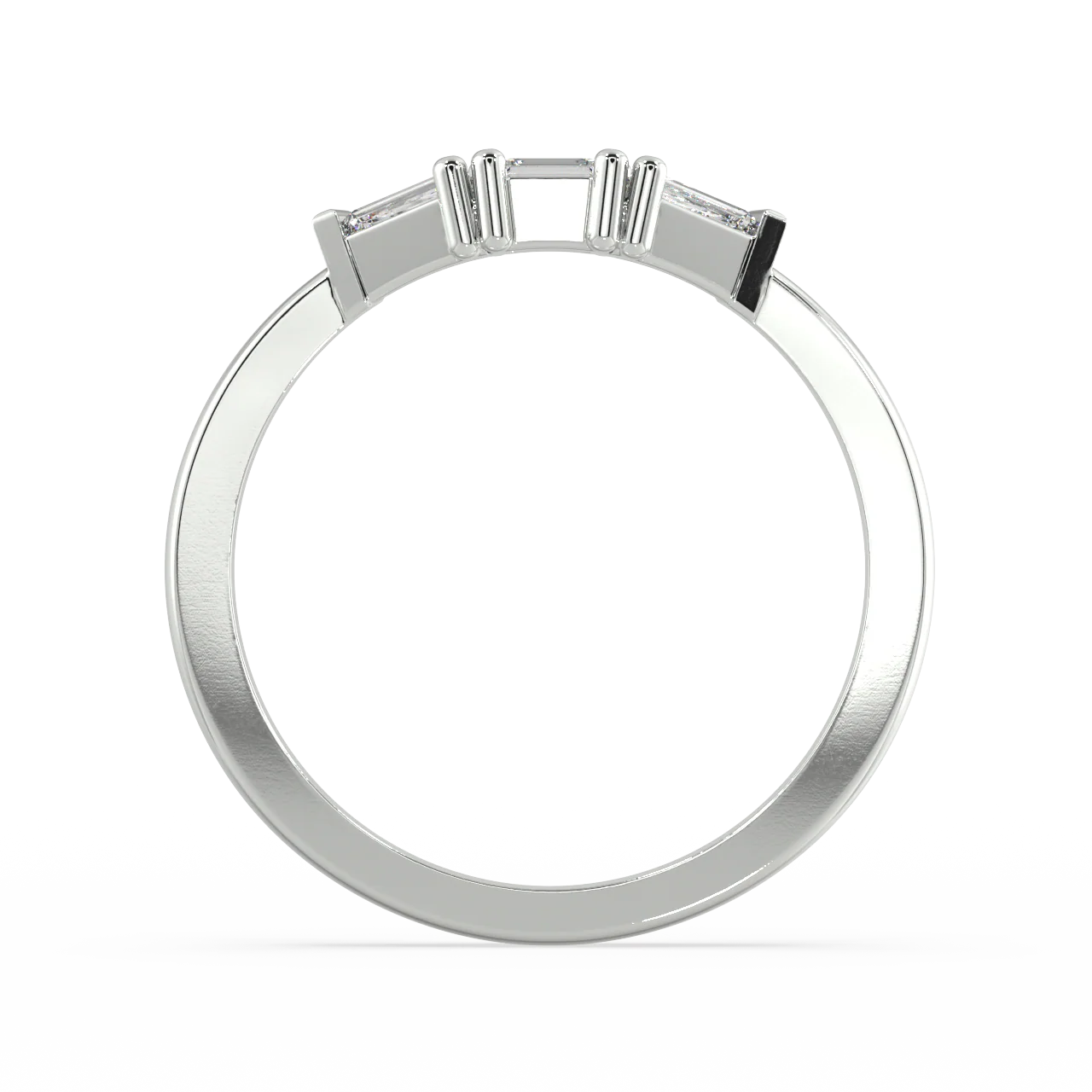 Zephyrine Baguette Diamond Ring - Image 13