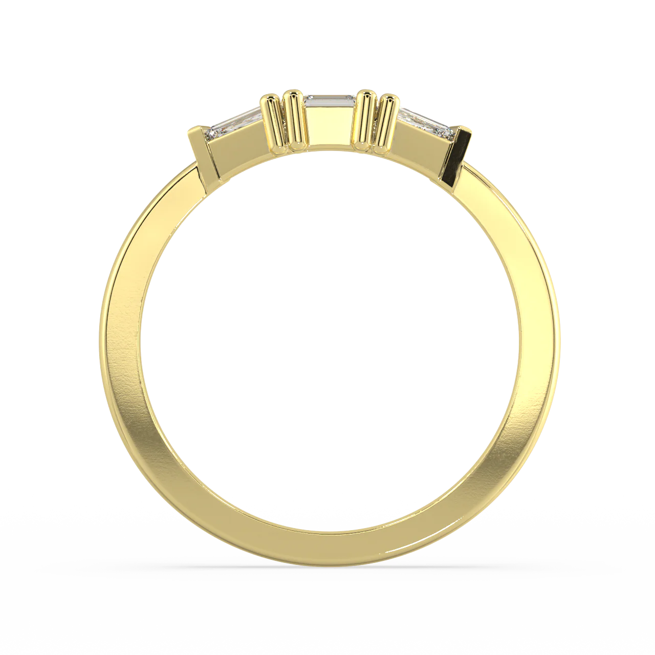 Zephyrine Baguette Diamond Ring - Image 3