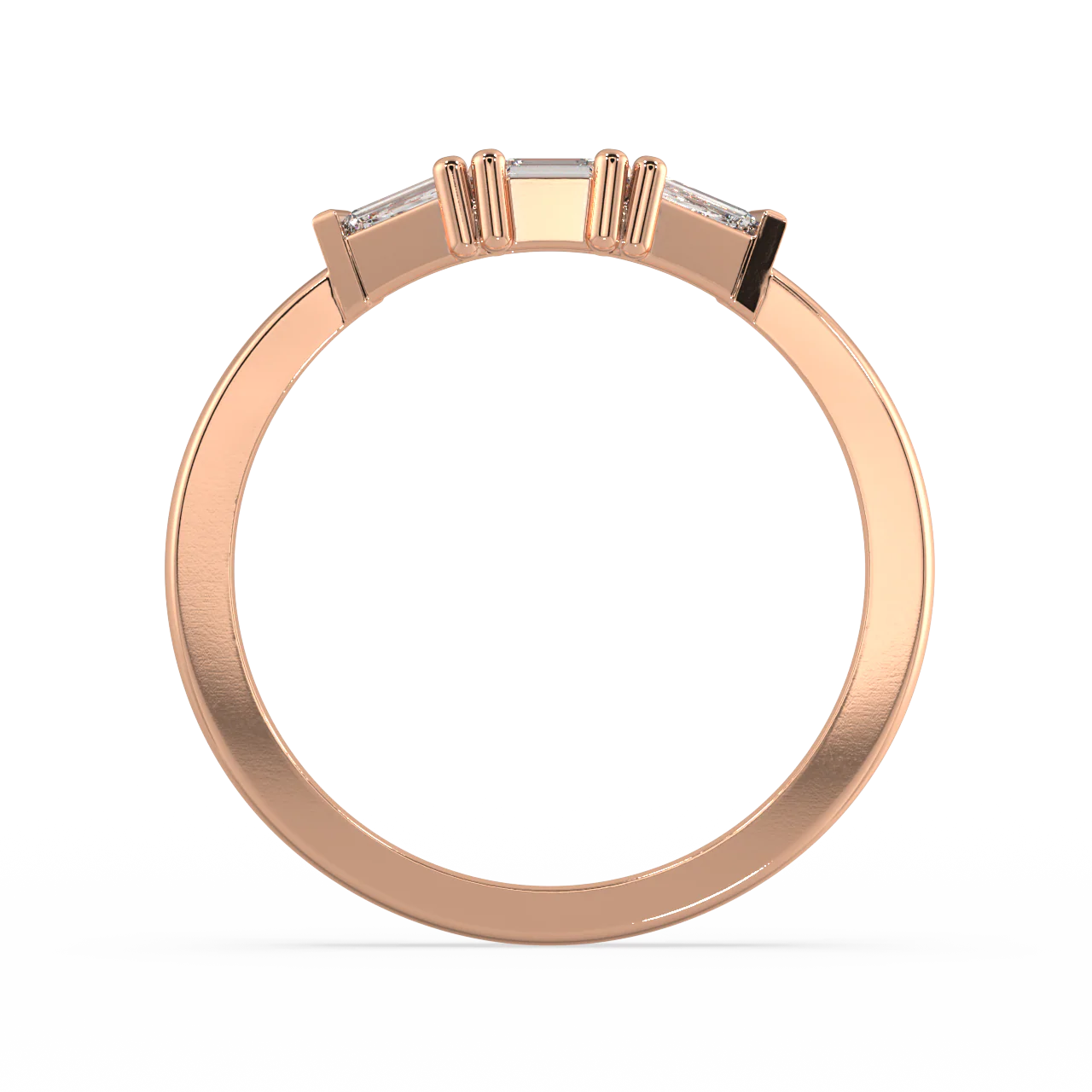 Zephyrine Baguette Diamond Ring - Image 8